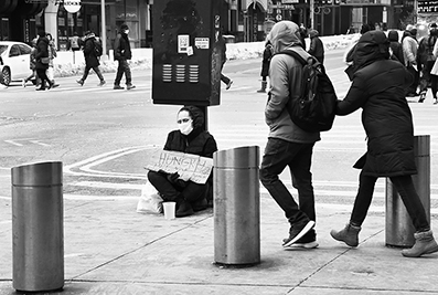 Homeless : Street Life : New York : Personal Photo Projects : Photos : Richard Moore : Photographer